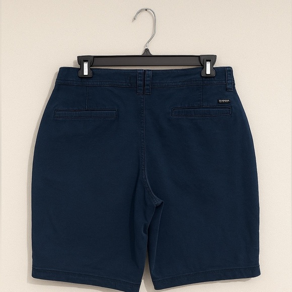 O’Neill Men 34 Navy Blue Flat Front Shorts 9” Inseam Casual Athletic Streetwear - Picture 2 of 3
